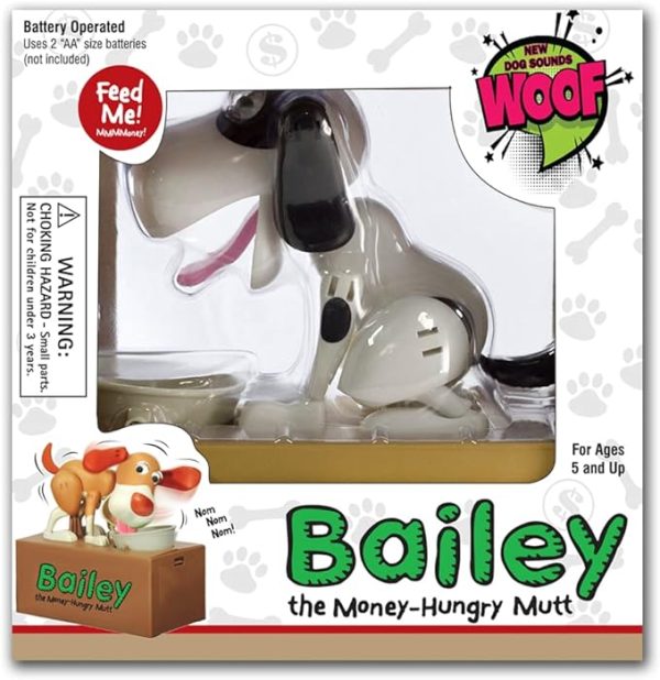 Bailey The Money-Hungry Mutt Electronic Doggy Bank For Discount