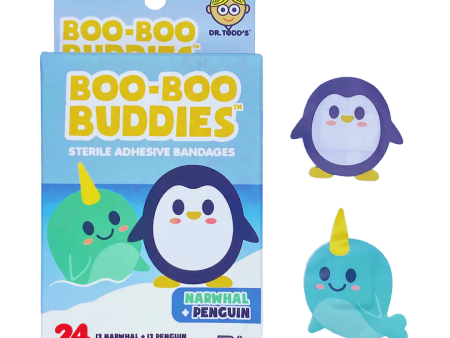 Boo-Boo Narwhal and Penguin Bandages Discount