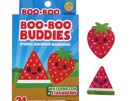 Boo-Boo Buddies Strawberry & Watermelon Bandages Discount