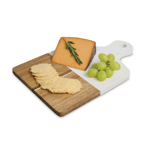 Maison du Fromage Rectangle Cultured Marble & Wood Cheese Board Online Sale