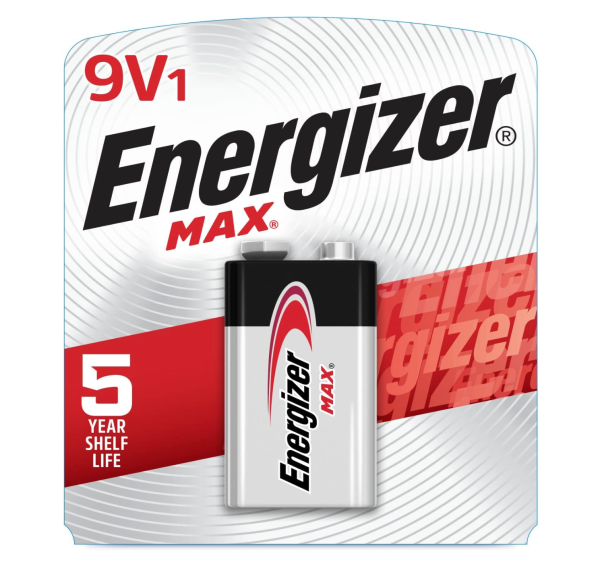 Energizer MAX 9V Alkaline Battery – Single For Discount