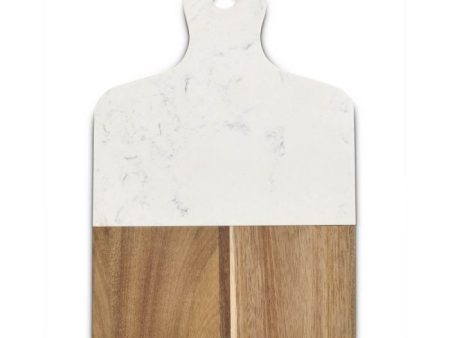 Maison du Fromage Rectangle Cultured Marble & Wood Cheese Board Online Sale