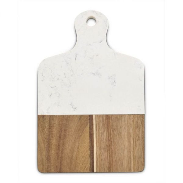 Maison du Fromage Rectangle Cultured Marble & Wood Cheese Board Online Sale