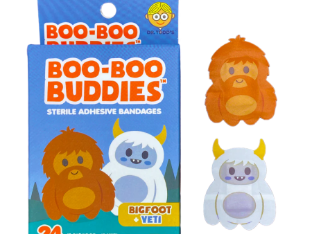 Boo-Boo Buddies Bigfoot and Yeti Bandages Online Sale