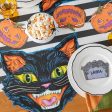 Black Cat Die-Cut Paper Placemats - 12 Per Package For Discount