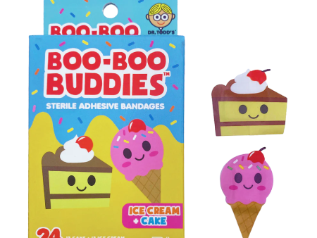 Boo-Boo Buddies Ice Cream and Cake Bandages Online Sale