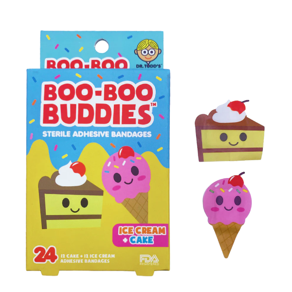 Boo-Boo Buddies Ice Cream and Cake Bandages Online Sale