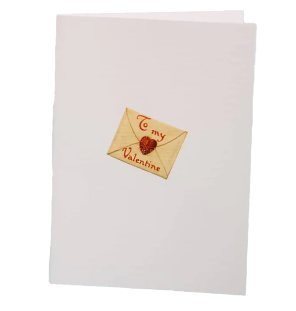 To My Valentine Glitter Greeting Card – 3.5  x 5  Online Sale