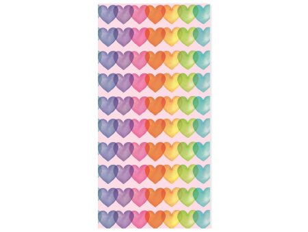 Gift Tissue Paper – 4 Sheets- 20  – Over The Rainbow Hearts Discount