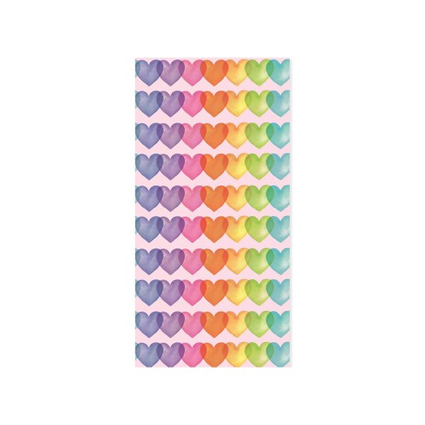 Gift Tissue Paper – 4 Sheets- 20  – Over The Rainbow Hearts Discount