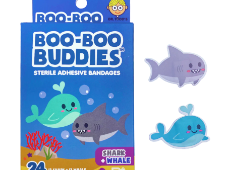 Boo-Boo Shark and Whale Bandages Discount