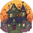 Haunted House Die-Cut Paper Placemats - 12 Per Package Fashion