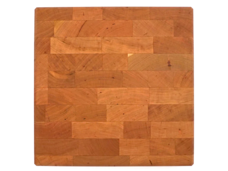 JK Adams Professional End Grain Cherry Board – 12  x 12  x 2  Fashion