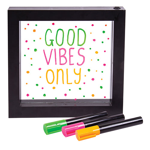 Light Up Neon Message Frame Sale