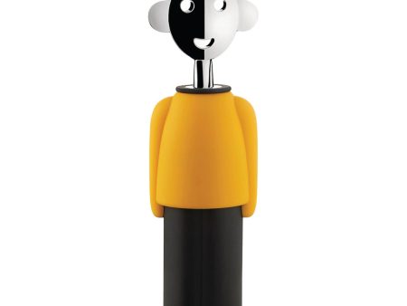 Alessi Alessandro M. Corkscrew – Yellow Black Supply