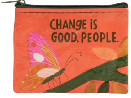 Change Is Good, People – Coin Purse Discount