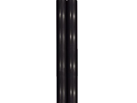 Caspari Tapered Candles in Black – 10inch – 2pk Online Hot Sale