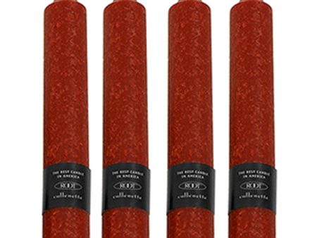 Root Timberline Collenette Candle – Garnet – 9  – Box of 4 Hot on Sale