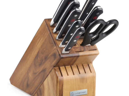 Wusthof Classic 9-Piece Knife Block Set Supply