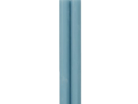 Caspari Tapered Candles in Stone Blue – 10inch – 2pk Supply