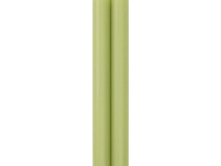 Caspari Tapered Candles – Moss Green – 10inch – 2pk Online