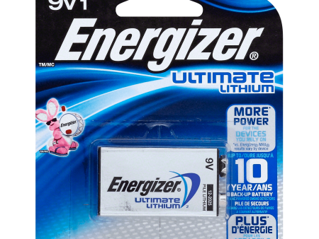 Energizer Ultimate Lithium 9V Battery Online now