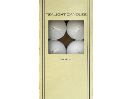 Tea Light Wax Candles – 10-Pk. For Cheap