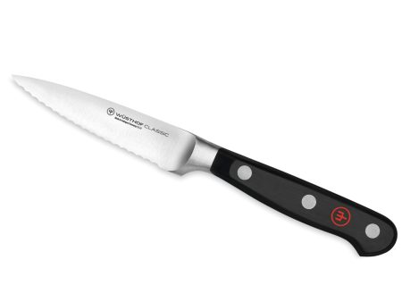 Wusthof Classic 3.5  Full Serrated Paring Knife Supply