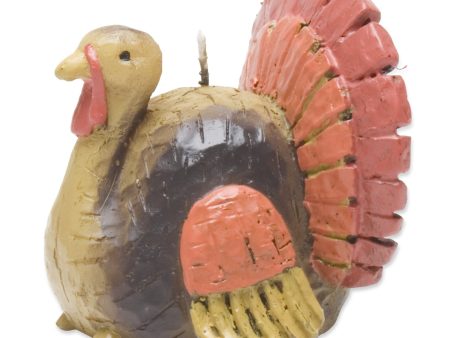 Tom Turkey Woodcut Candle Hot on Sale