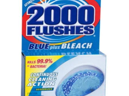 2000 Flushes Blue Automatic Bowl Cleaner Plus Bleach Tablets on Sale