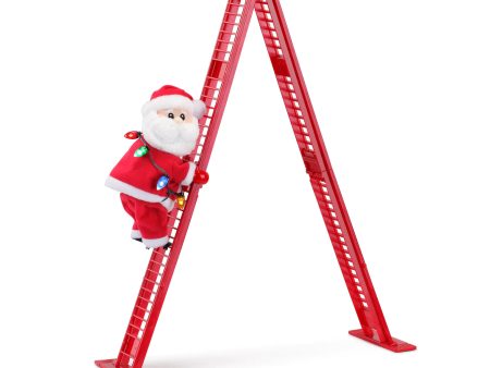 Mr. Christmas Animated Tabletop Climbing Santa – 17  Sale